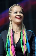 RITA ORA Performs at BBC Radio 1 Big Weekend in Glasgow