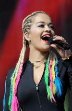 RITA ORA Performs at BBC Radio 1 Big Weekend in Glasgow