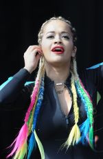 RITA ORA Performs at BBC Radio 1 Big Weekend in Glasgow