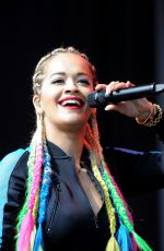 RITA ORA Performs at BBC Radio 1 Big Weekend in Glasgow
