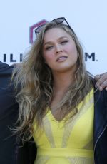 RONDA ROUSEY and Sylvester Satallone at The Expendables 3 Photocall at Cannes Film Festival