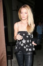 ROSIE HUNTINGTON-WHITELEY Nightout in Los Angeles