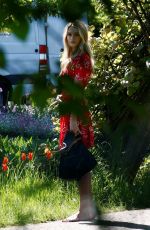 ROSIE HUNTINGTON-WHITELEY on the Set of Magnum Ice Commercial in Berlin