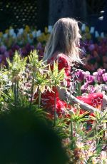 ROSIE HUNTINGTON-WHITELEY on the Set of Magnum Ice Commercial in Berlin
