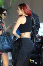 RUMER WILLIS Arrives at Chateau Marmont in West Hollywood