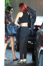 RUMER WILLIS Arrives at Chateau Marmont in West Hollywood