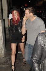 RUMER WILLIS Leaves the Sayers Club in Hollywood