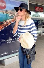 SAM FAIERS Leaves Airport in Glasgow
