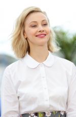 SARAH GADON at Maps to the Stars Photocall at Cannes Film Festival