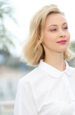 SARAH GADON at Maps to the Stars Photocall at Cannes Film Festival