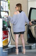 SARAH MICHELLE GELLAR at a Gas Station in Santa Monica