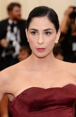 SARAH SILVERMAN at MET Gala 2014 in New York