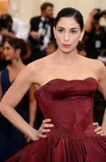 SARAH SILVERMAN at MET Gala 2014 in New York