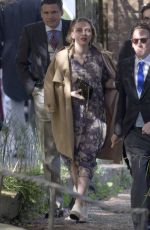 SCARLETT JOHANSSON at Princess Florence Von Preussen Wedding in London