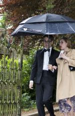 SCARLETT JOHANSSON at Princess Florence Von Preussen Wedding in London