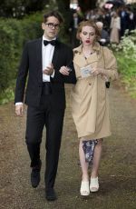 SCARLETT JOHANSSON at Princess Florence Von Preussen Wedding in London