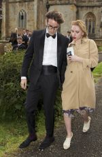 SCARLETT JOHANSSON at Princess Florence Von Preussen Wedding in London