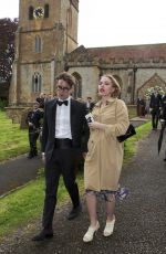 SCARLETT JOHANSSON at Princess Florence Von Preussen Wedding in London