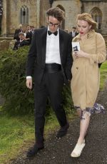 SCARLETT JOHANSSON at Princess Florence Von Preussen Wedding in London