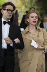 SCARLETT JOHANSSON at Princess Florence Von Preussen Wedding in London