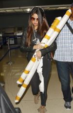 SELENA GOMEZ at LAX Airport in Los Angels 1305