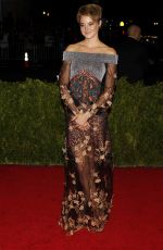 SHAILENE WOODLEY at MET Gala 2014 in Ney York