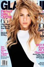 SHAKIRA in Glamour Magazine, February 2014 Issue