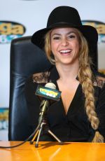 SHAKIRA Unveils Mega 963FM Radio Station in Los Angeles