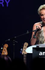 SHARON STONE at AMFAR’s 21st Cinema Against Aids Gala in Cap D’Antibes