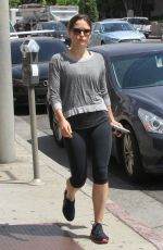 SOPHIA BUSH in Tight Leggings Out in West Hollywood