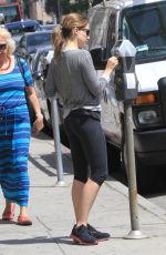 SOPHIA BUSH in Tight Leggings Out in West Hollywood
