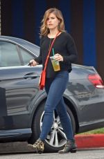 SOPHIA BUSH Out for Lunch in West Hollywood