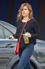 SOPHIA BUSH Out for Lunch in West Hollywood