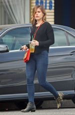 SOPHIA BUSH Out for Lunch in West Hollywood