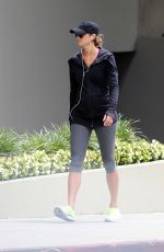 STACY KEIBLER Leaves a Gym in Los Angeles