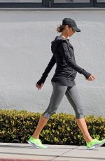 STACY KEIBLER Leaves a Gym in Los Angeles