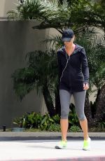 STACY KEIBLER Leaves a Gym in Los Angeles