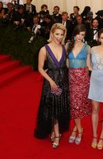 STACY MARTIN at MET Gala 2014 in Ney York