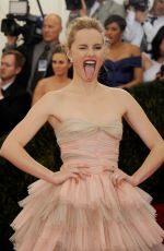 SUKI WATERHOUSE at MET Gala 2014 in New York