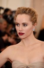 SUKI WATERHOUSE at MET Gala 2014 in New York