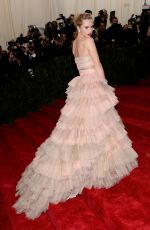 SUKI WATERHOUSE at MET Gala 2014 in New York