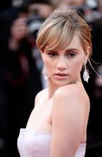 SUKI WATERHOUSE at The Homesman Premiere at Cannes Film Festival
