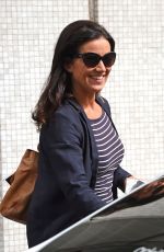 SUSANNA REID Leaves a Studio in London