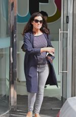 SUSANNA REID Leaves a Studio in London