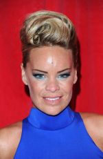 TAMARA WALL at British Soap Awards 2014 in London