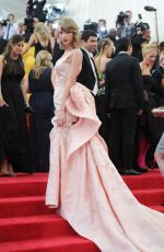 TAYLOR SWIFT at MET Gala 2014 in Ney York