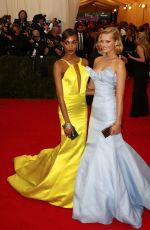TONI GARRN at MET Gala 2014 in Ney York
