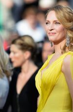 UMA THURMAN at Clouds of Sils Maria Premiere at Cannes Film Festival 