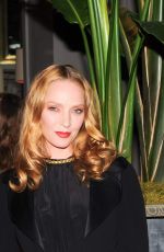 UMA THURMAN at Restoration Hardware Opening Celebration