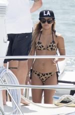 VANESSA HUDGENS and ASHLEY TISDALE in Bikinis on a Yacht in Miami
